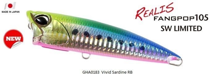 Duo Realis Fangpop 105 SW GHA0183 / Vivid Sardine RB