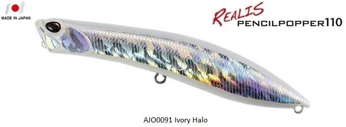 Duo Realis Pencil Popper 110 AJO0091 / Ivory Halo