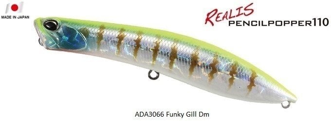 Duo Realis Pencil Popper 110 ADA3066 / Funky Gill DM