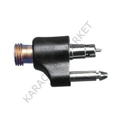 Tank Erkek Konnektör 1/4'' NPT Barb, YAMAHA/MERCURY/MARINER Motorları için