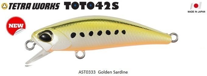 Duo Tetra Works Toto 42S AST0333 / Golden Sardine