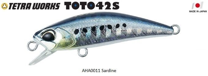 Duo Tetra Works Toto 42S AHA0011 / Sardine
