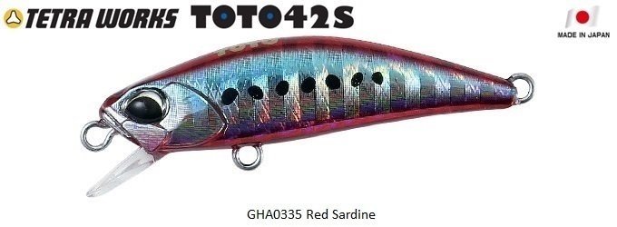 Duo Tetra Works Toto 42S GHA0335 / Red Sardine