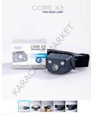 CORE X3 PRO HEAD LAMP 3 IŞIK KAFA LAMBASI