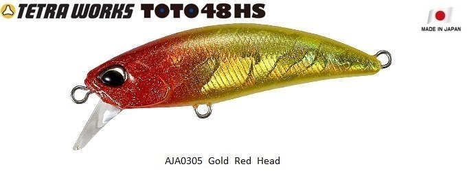 Duo Tetra Works Toto 48HS AJA0305 / Gold Red Head