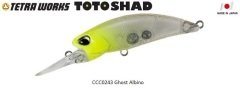 Duo Tetra Works Toto Shad 48S CCC0243 / Ghost Albino