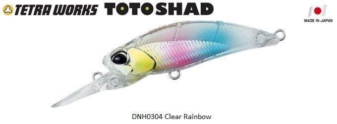 Duo Tetra Works Toto Shad 48S DNH0304 / Clear Rainbow