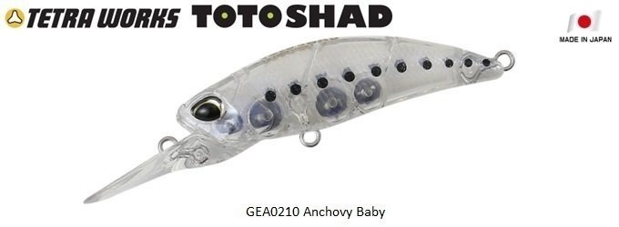 Duo Tetra Works Toto Shad 48S GEA0210 / Anchovy Baby