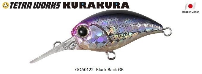 Duo Tetra Works Kurakura GQA0122 / Black Back Gb