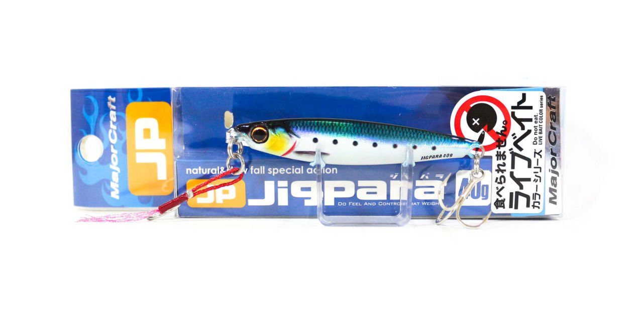 Major Craft Jigpara Short JPS-40gr #80 Live Iwashi