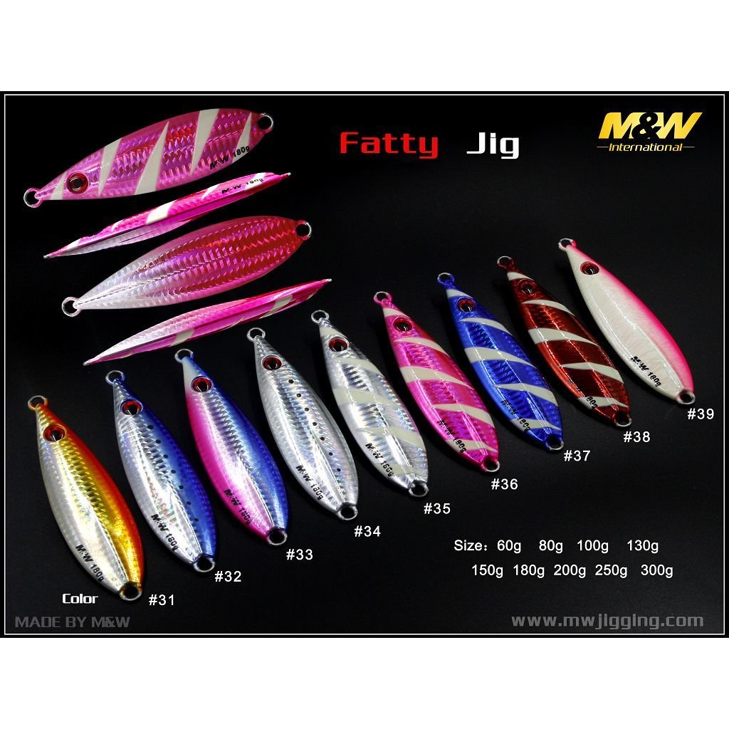 M&W Fatty jig 200 gr