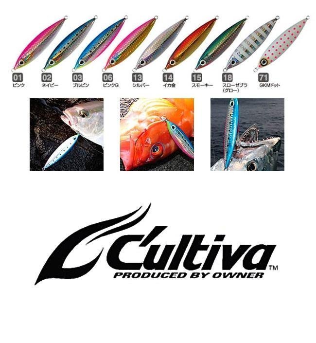 Cultiva 31918 Gekito Jig Ultra Slow 40g 8.0cm