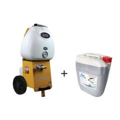 Kammak Petek Temizleme Makinası KPT-35 Isıtıcılı + 20 Litre Kimyasal