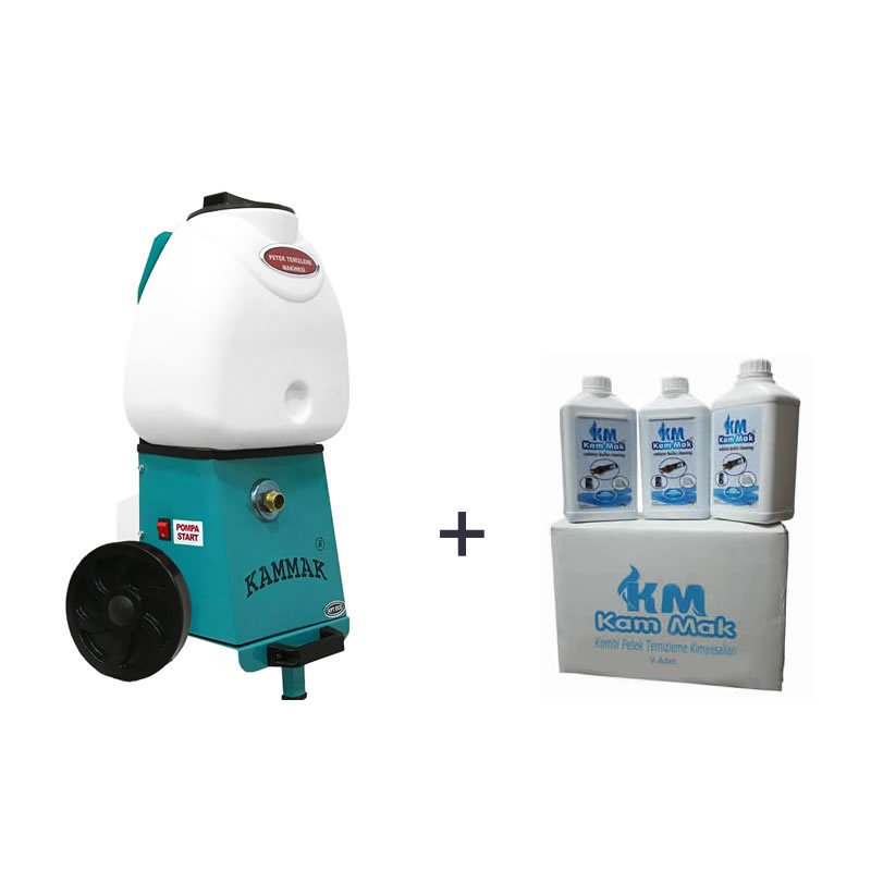 Kammak Petek Temizleme Makinası KPT ECO + 9 Litre Kimyasal