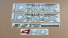 D-max Etiket Seti 2004-2012 (paket 3)