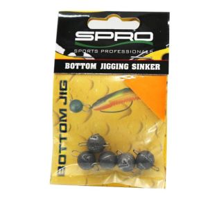SPRO Rigged Bottom Jigging Siyah 7G #5