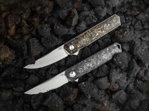 Böker Plus Kwaiken Compact Flipper Marble Carbon Copper Çakı