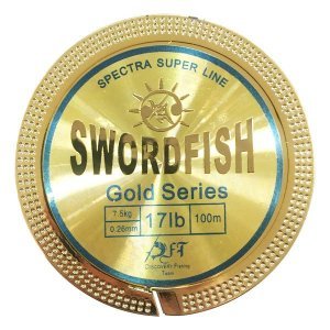 BOJIN Gold Swordfish Metal Kutu Misina 100m-0.26