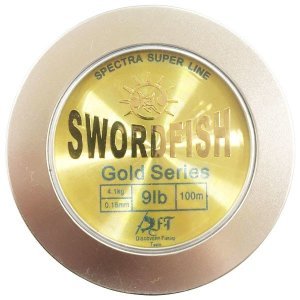 BOJIN Gold Swordfish Metal Kutu Misina100m-018mm