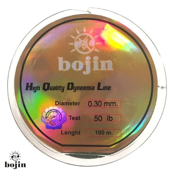 BOJIN Dyneema İp Misina 100 m - 0.30 mm Renk:Yeşil