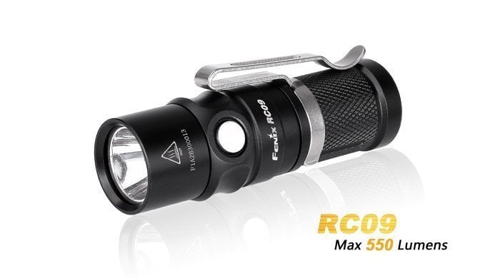 FENIX RC09 SİYAH 550 LÜMEN EL FENERİ