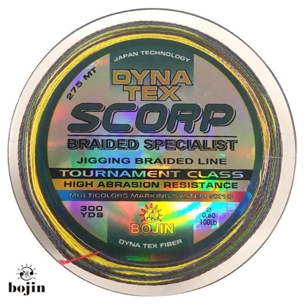 BOJIN Scorp Jıggıng Braıded Lıne 0.60mm Misina