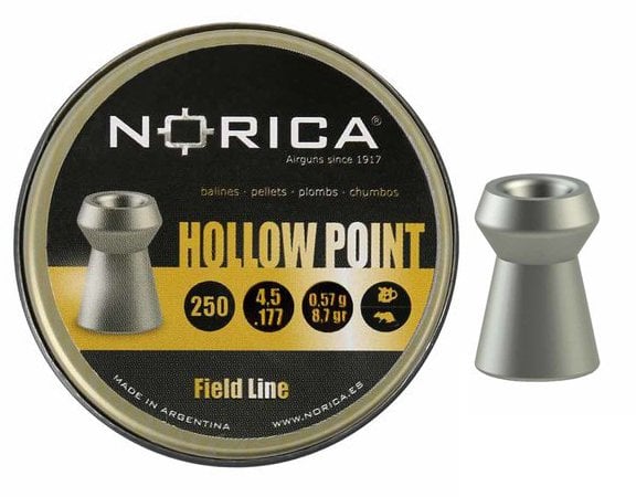 NORICA HOLLOW POINT 4,5 MM SAÇMA / 250 ADET
