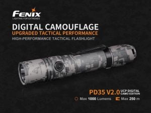 FENİX PD35 V2.0 LED CAMO EL FENERİ 1000 LÜMEN