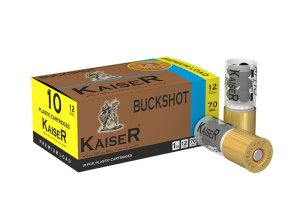 KAISER BUCKSHOT 11/0 9 PELLETS - 12 CAL.