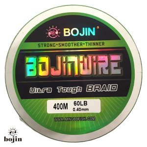 BOJIN 4X Braıd İp Misina 0.40 mm  400 m  Yeşil