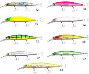 Kendo D Killer's Minnow Hamai 105F 13,2 gr Suni Yem