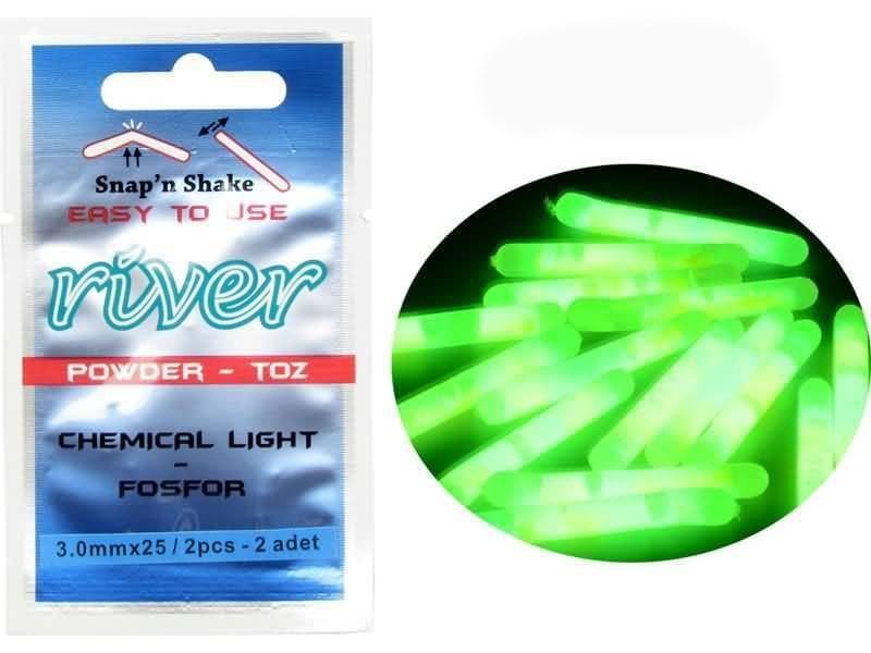 River Toz Fosfor 6.0*50 Sari-Yeşil