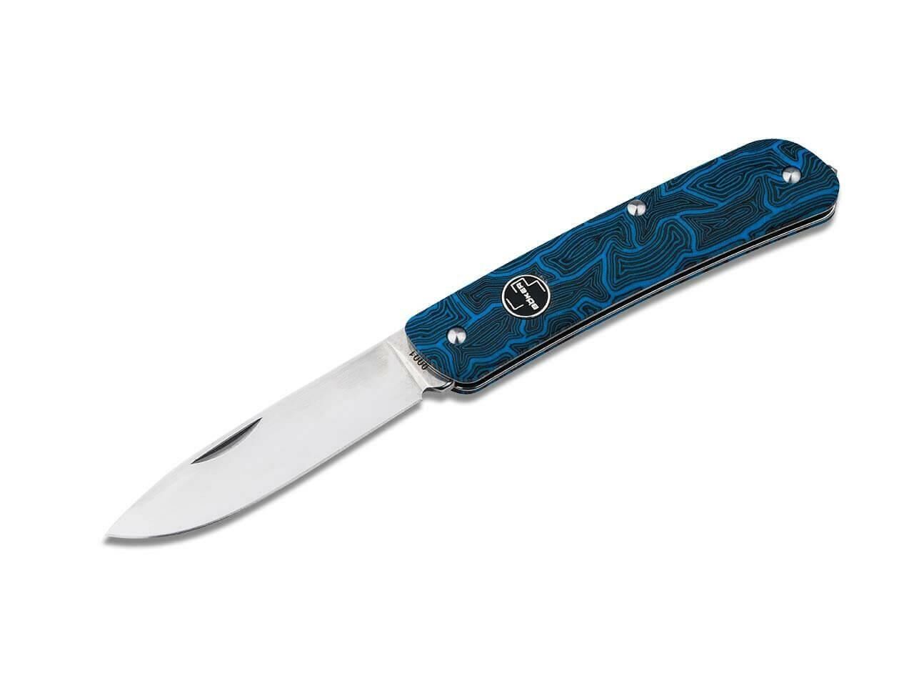 Böker Plus Tech Tool Blue Damast G10 Çakı