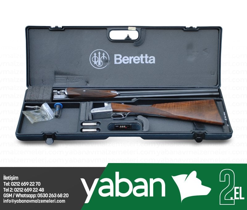 BERETTA 471 SILVER HAWK ÇİFTE AV TÜFEĞİ / 2.EL