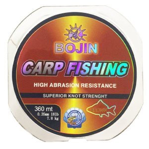 BOJIN Sazan Misinası 0.35 mm 360 m Kahverengi