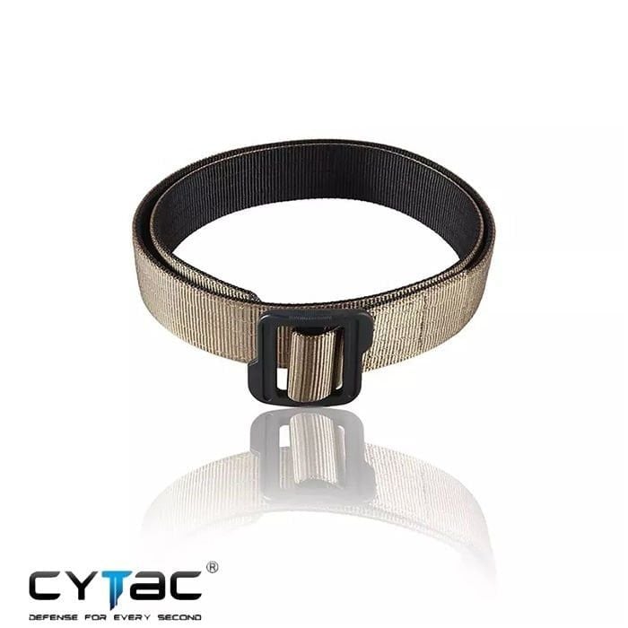 CYTAC Tactical Çift Katmanlı 1.5'' Kemer Tan S