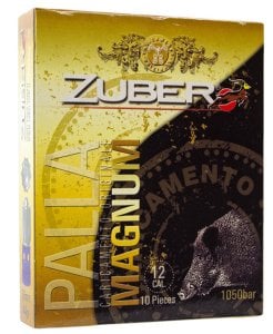 ZUBER PALLA MAGNUM TEK KURŞUN - 12 CAL.