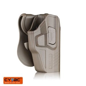 CYTAC R-defender Holster FDE Tabanca Kılıfı / Glock 19-23-32 (Gen 1-2-3-4)