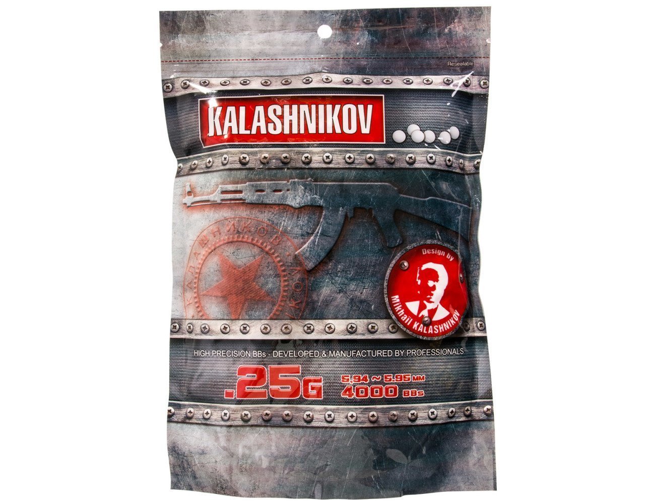 CYBERGUN KALASHNIKOV 0,25 GR 6 MM AIRSOFT BBS / 4000 ADET