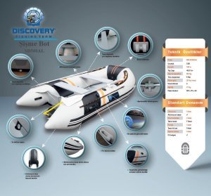 DISCOVERY 360 CM ALÜMİNYUM TABAN ŞİŞME BOT