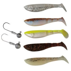 Savage gear LB Pro 4Play Shad Kit 8.5 cm 5+2 Adet NL Suni Yem