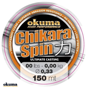 Okuma Chıkara Spın 150 mt 0,33 mm Misina