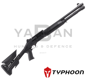 TYPHOON T4 TACTICAL BLACK YARI OTOMATİK AV TÜFEĞİ