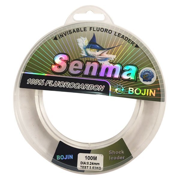 BOJIN Senma %100 Fluorocarbon 100 m 0.24 mm Misina