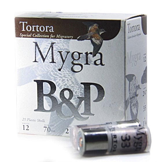 B&P MYGRA TORTORA 33 GR. AV FİŞEĞİ - 12 CAL.