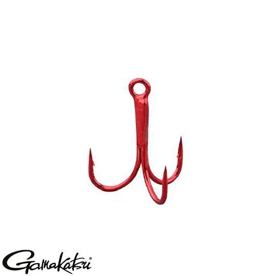 GAMAKATSU Micro Treble #18 Kırmızı Üçlü İğne