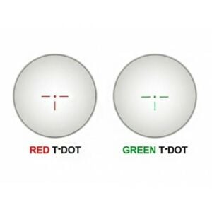 UTG T4IETDQ PRISMATIC RED/GREEN T-DOT