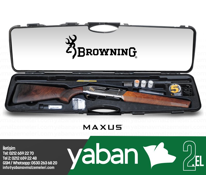 BROWNING MAXUS PREMIUM GRADE 3 YARI OTOMATİK AV TÜFEĞİ / 2.EL