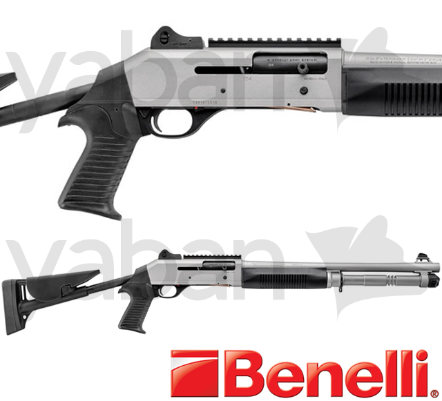 BENELLI M4 CERAKOTE SILVER TELESKOPİK YARI OTOMATİK AV TÜFEĞİ