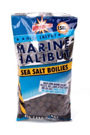DYNAMITE BAITS MARINE HALIBUT SEA SALT BOILIES 15 MM 1 KG